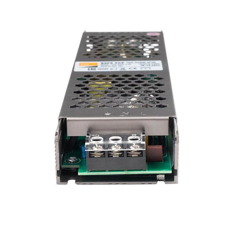 Блок питания для светодиод. ленты BSPS 240Вт 10А 24В IP20 метал. JazzWay 5024250 4