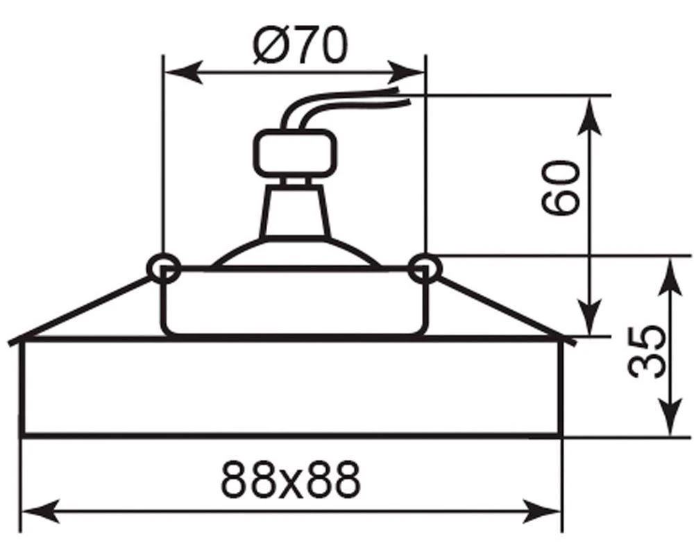Светильник встраиваемый Feron 8180-2 потолочный MR16 G5.3 коричневый 18854 2