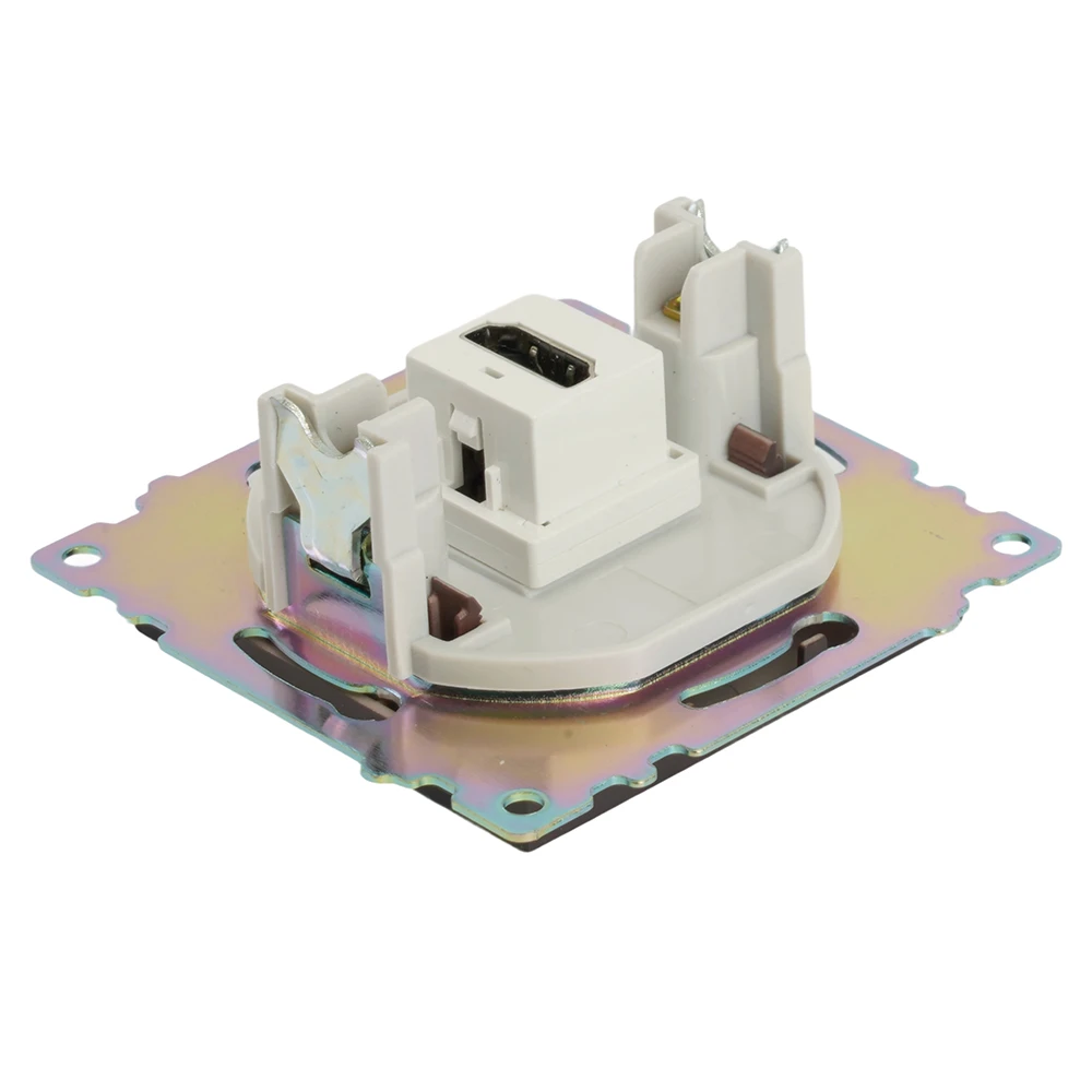 Розетка HDMI 2.1, Type A (механизм), STEKKER GLS00-7118-04, серия Катрин, шоколад 50064 5
