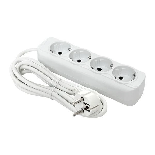 Удлинитель 4х5м с заземл. 16А IP20 Эксперт 3.0кВт ПВС 3х1 PROxima EKF UBA16-310-4-05 1