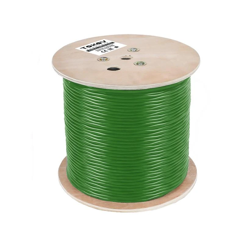 Кабель витая пара F/UTP 4х2х23AWG(0.57мм) кат.6 PVCLS нг(А)-LSLTx indoor 305м (м) PRO TOKOV ELECTRIC TKP-C11-F42-6-RU-LSLTx 1