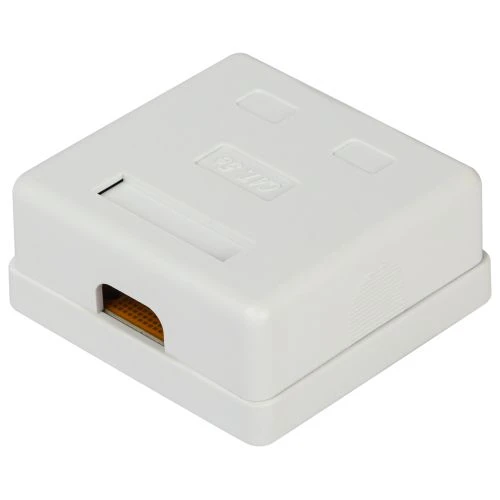 Розетка компьютерная 2-м RJ45 кат.5E неэкранир. RJ02UN Эра Б0056902 3