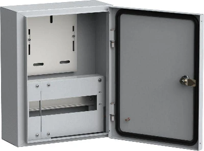 Корпус ЩУРн-1/12 TITAN 395х310х165мм IP54 без окна метал. IEK MKM22-N-12-54-Z