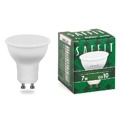 Лампа светодиодная SAFFIT SBMR1607 MR16 GU10 7W 230V 4000K 55146