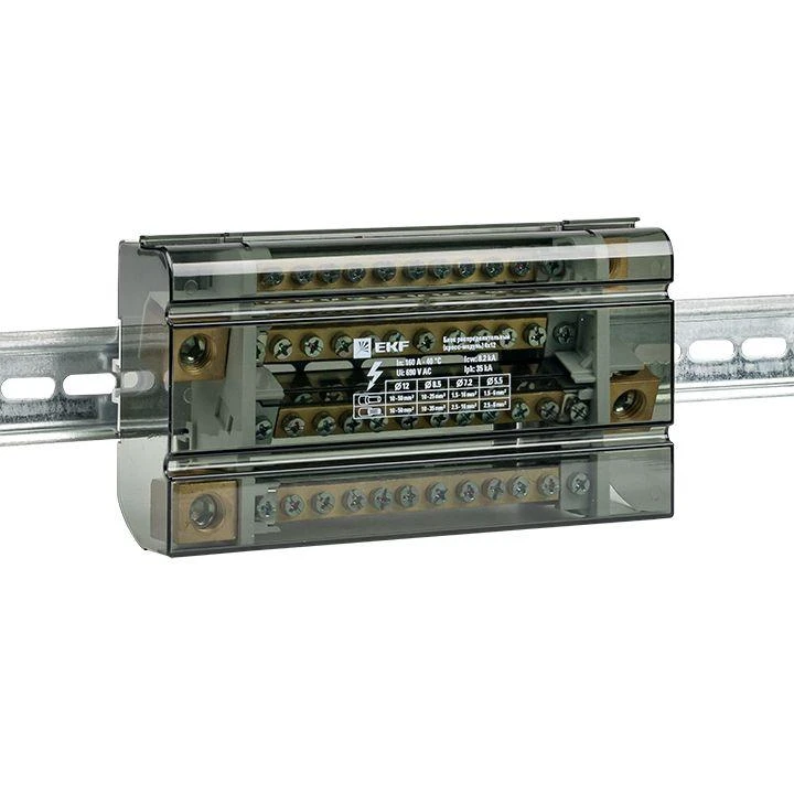 Блок распределительный (кросс-модуль) 160A (4x12) PROxima EKF db-160-4x12 1
