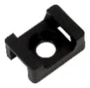 Площадка под хомуты PCP-S 22х16-100BL с монтажн. отверст. PA6.6 черн. (уп.100шт) JazzWay 5055209