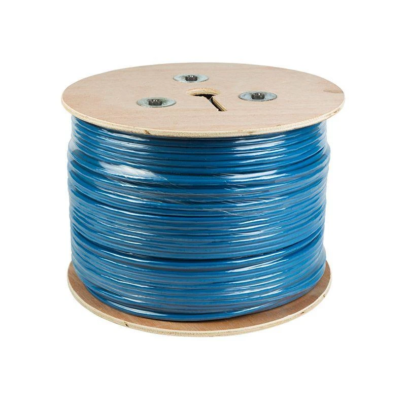 Кабель витая пара F/UTP кат.6 4х2х23AWG solid PVC INDOOR син. (м) Rexant 01-0147 1
