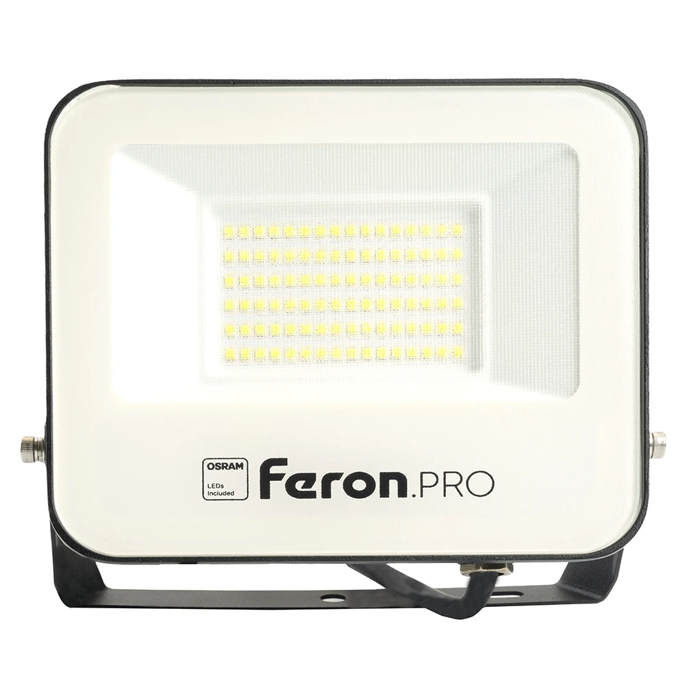 Светодиодный прожектор Feron.PRO LL-1000 IP65 50W 6400K черный 41540 1