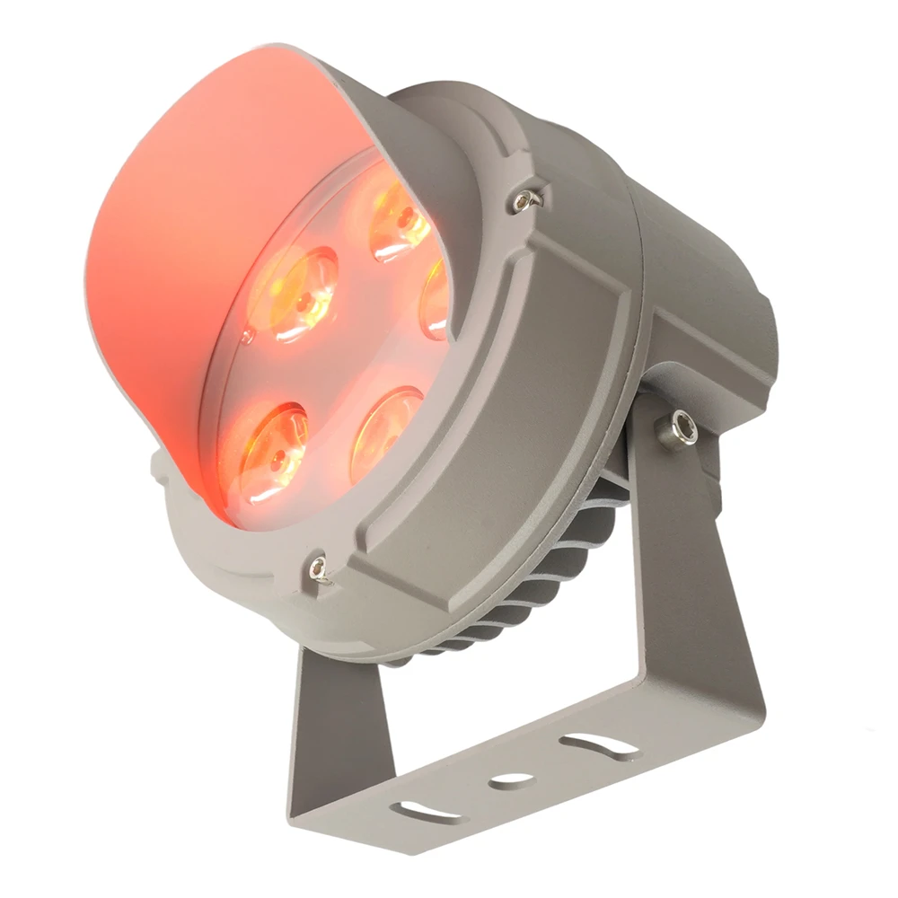 Светодиодный светильник ландшафтно-архитектурный Feron LL-700 85-265V 7W красный IP65 51784 1
