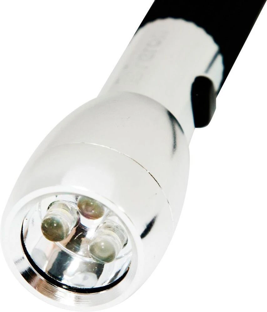 Фонарь 0,9W (0.3Wx3LED), металлик, TL033 12929 1