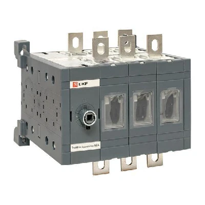 Рубильник 3п 160А реверсивный без рукоятки управления TwinBlock EKF tb-s-160-3p-rev