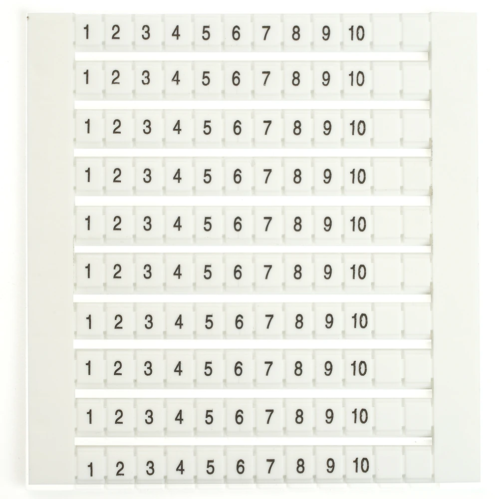 Маркеры для ЗНИ (JXB ST) с нумерацией 1-10 LD556-5 STEKKER 49210 2