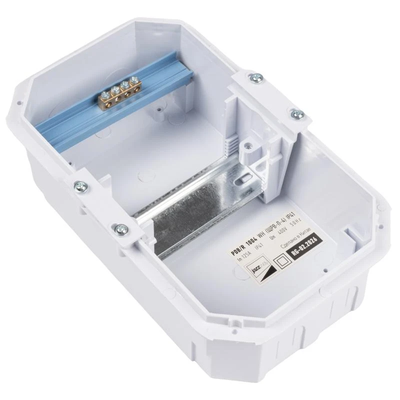 Бокс модульный встраив. PDB/R 1004 WH (ЩРВ-П- 4) IP41 пластик. Pro JazzWay 5071728 11