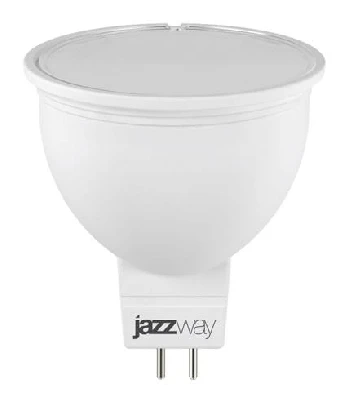 Лампа светодиодная PLED-DIM 7Вт JCDR MR16 3000К тепл. бел. GU5.3 540лм 220-240В диммир. JazzWay 1035400