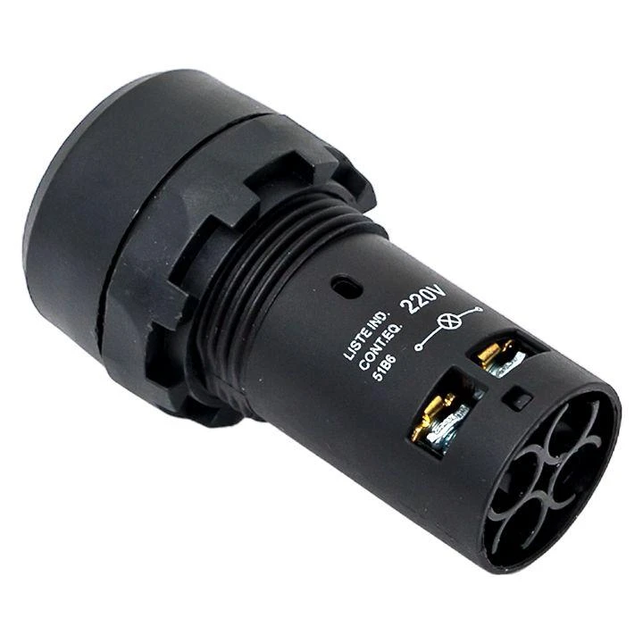 Кнопка SW2C-10D с подсветкой красн. NO EKF sw2c-md-r 3