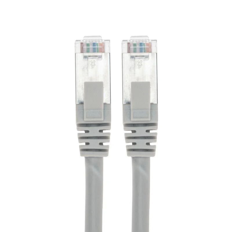 Патч-корд F/UTP кат.6 RJ45-RJ45 26AWG LSZH 1.5м сер. Rexant 02-0210-105 1