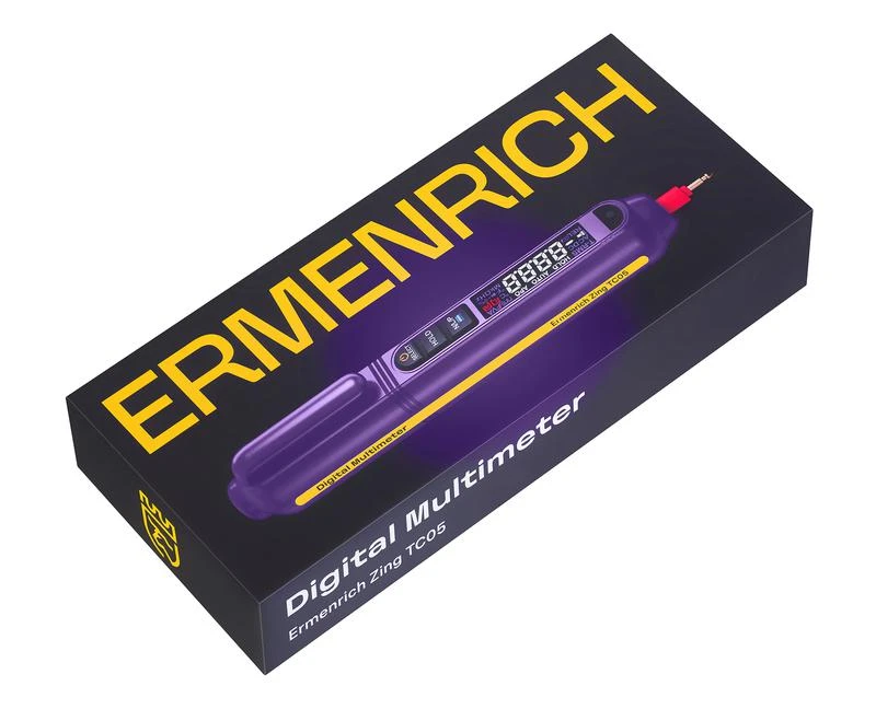 Мультиметр цифровой Zing TC05 Ermenrich 85667 6