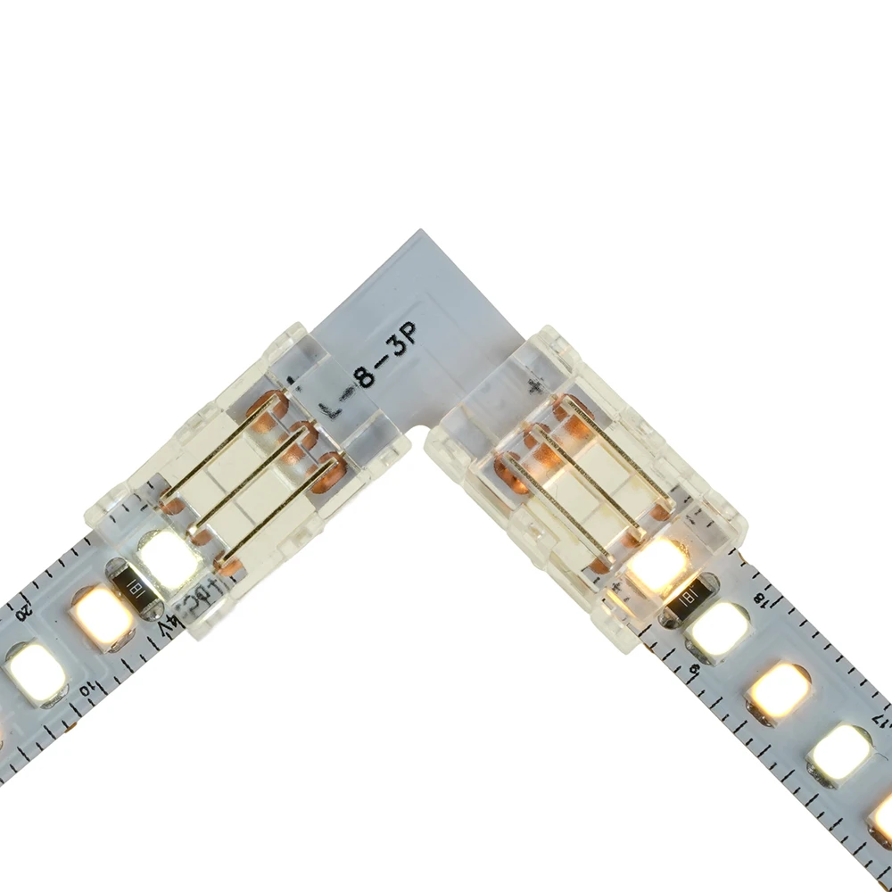 Соединитель угловой 10мм для ленты CCT SMD ленты шириной 8 мм, LD172 52003 4