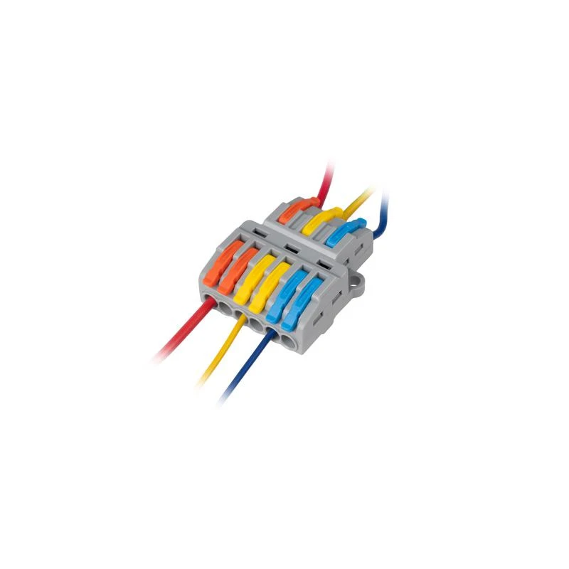 Клемма монтажная СМК PTC-3P 4236 BL/2 450В 32А 0.08-2.5(4.0)кв.мм JazzWay 5073807 5