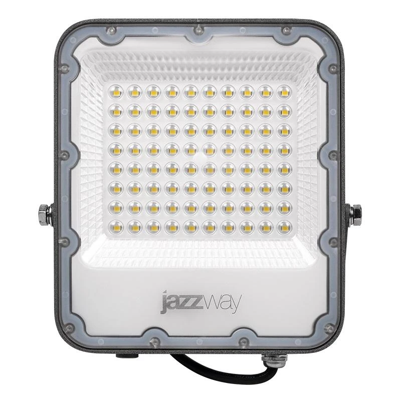 Прожектор светодиодный PFL-S4 50Вт 6500К IP65 80град. ДО с линзовым модулем JazzWay 5036420 1