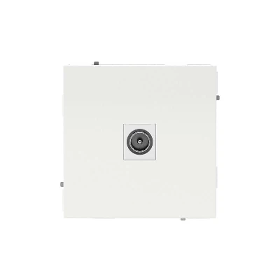 Розетка телевизионная одиночная TV KANT бел. магнолия DKC 7000503