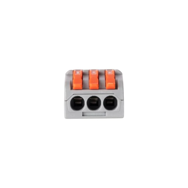 Клемма монтажная СМК PTC-3P 4233 BL/3 450В 32А 0.08-2.5(4.0)кв.мм JazzWay 5073708 4