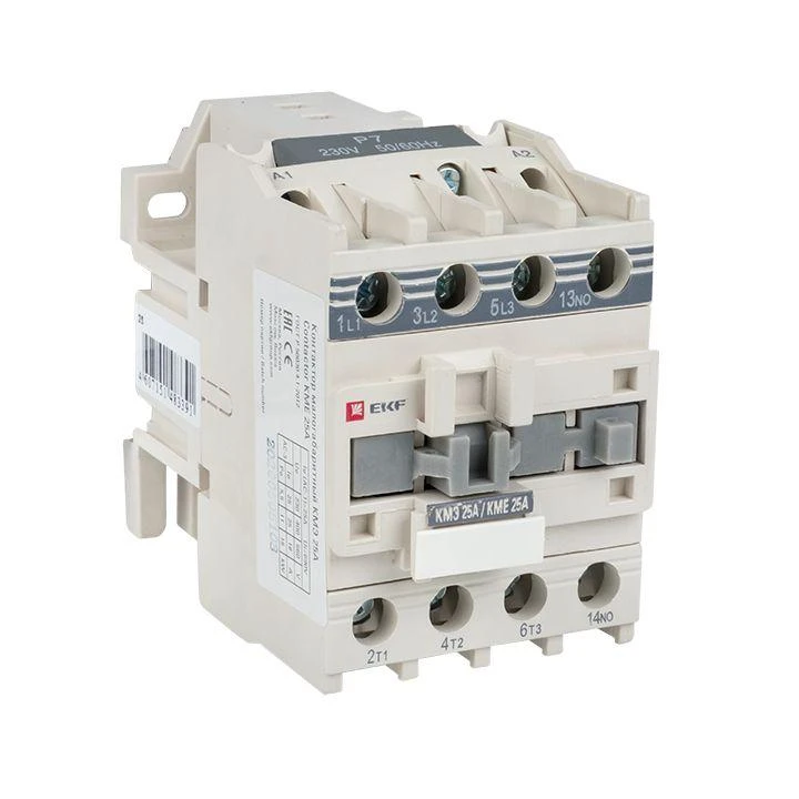 Контактор КМЭ 25А кат. 380В AC 1НЗ EKF ctr-s-25-380-nc 6