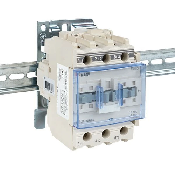 Контактор КМЭ-3 65А кат. 230В AC 1НО+1НЗ EKF ctr-s-65-220 4