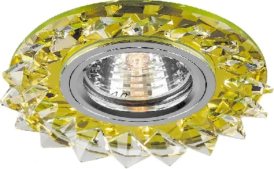Светильник встраиваемый Feron CD2515 потолочный MR16 G5.3 прозрачно-желтый 18804