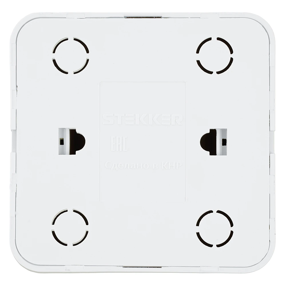 Розетка RJ-45 открытой установки, STEKKER, серия София, 1-местная, белый, MST00-20-01 49300 3