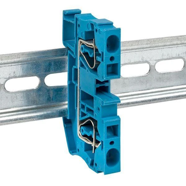 Колодка клеммная ST-6 57А пружинная син. EKF plc-jxb-st-6-blue 4