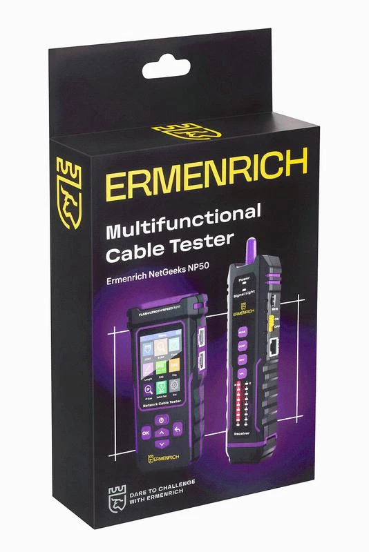 Тестер кабельный многофункциональный NetGeeks NP50 Ermenrich 84555 12
