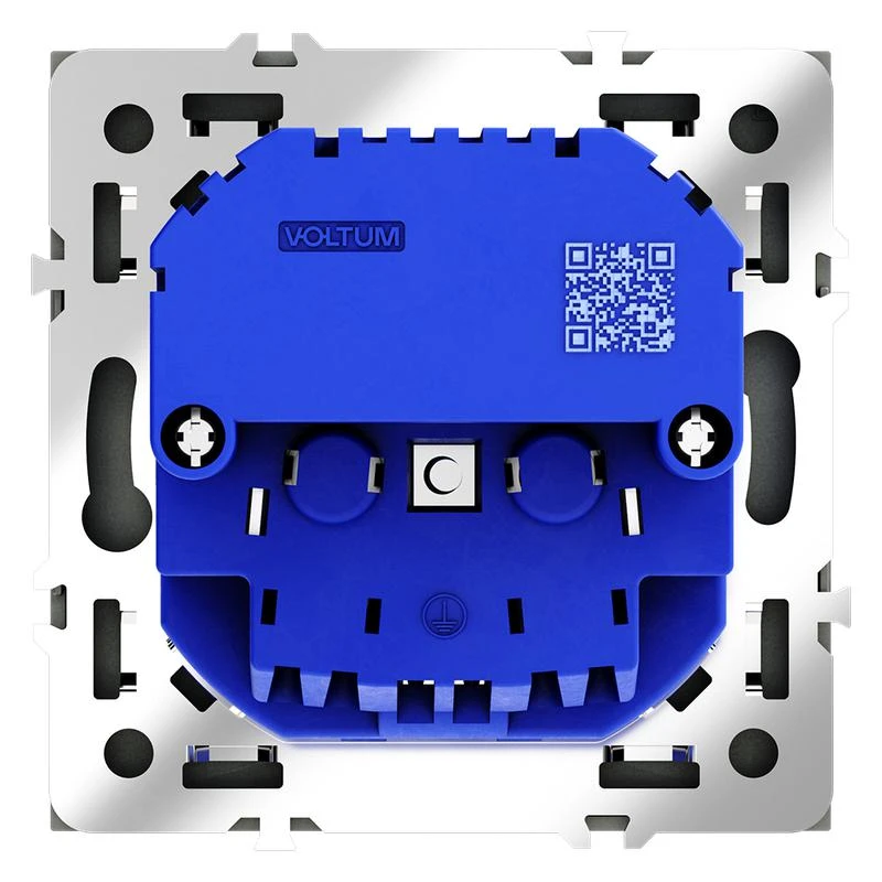 Розетка 1-м СП S70 16А с USB A+С с заземл. защ. шторки механизм титан Voltum VLS040506 4