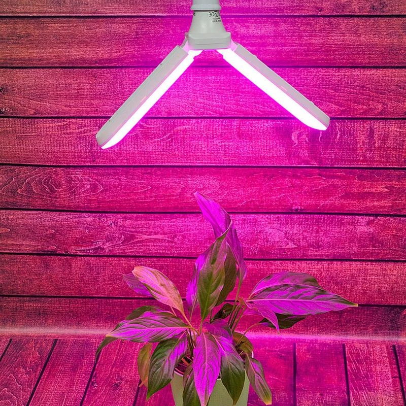 Лампа светодиодная LED-P65-16W/SPSB/E27/FR/P2 PLP32WH 16Вт P65 лепестковая матовая E27 для растений спектр для рассады и цветения (упак. картон) Uniel UL-00007406 1