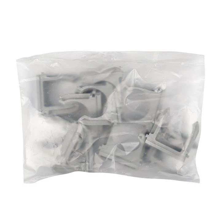 Держатель для труб (клипса) d32мм сер. (уп.10шт) Plast EKF derj-z-32n-r 6