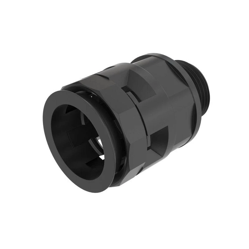 Переходник труба-коробка DN 17мм М20х1.5 полиамид черн. IP66 DKC PAM17M20N 1