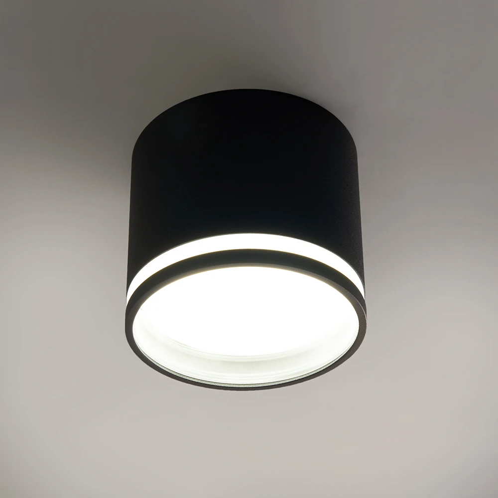 Светильник потолочный Feron HL362 LUNA 12W, 230V, GX53, черный 41997 3