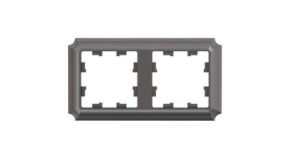 Рамка 2-м AtlasDesign Antique универс. мокко SE ATN100602