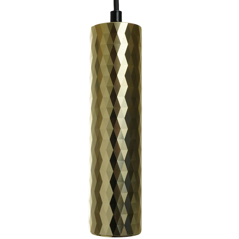 Светильник потолочный Feron ML1888 Barrel PRISM levitation на подвесе MR16 35W, 230V, чёрный, золото 55*200 48669 7
