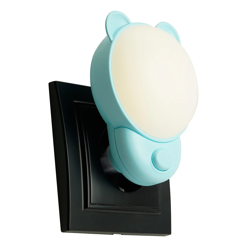 Светильник ночник Feron FN1171 1.2W 220V, синий 52060 3