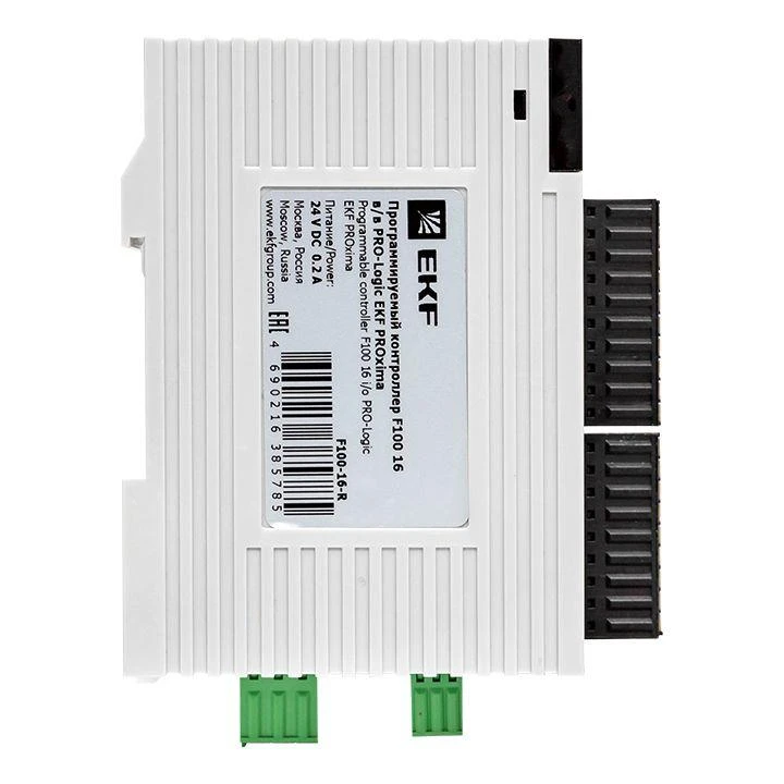 Контроллер программируемый F100 16 в/в PRO-Logic PROxima EKF F100-16-R 2