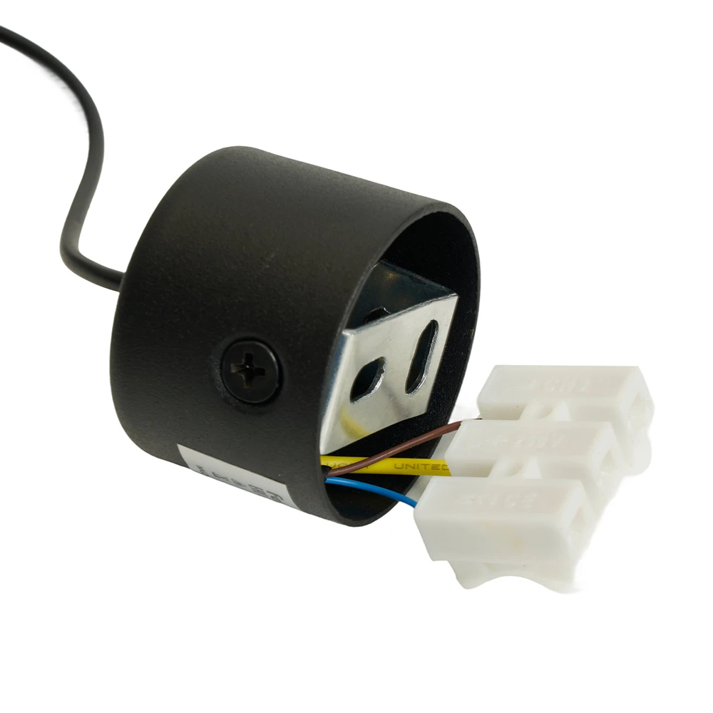 Светильник потолочный Feron ML1008 Barrel LUNA levitation на подвесе MR11 35W 230V, черный 40*250 51377 6