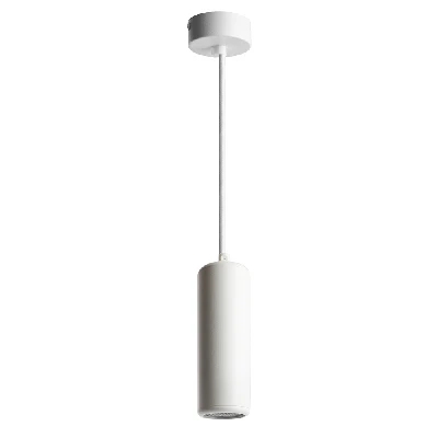 Светильник потолочный Feron ML1841 Barrel ECHO levitation MR16 35W, 230V, GU10, белый, с антибликовой сеточкой, на подвесе 1,7 м 48395