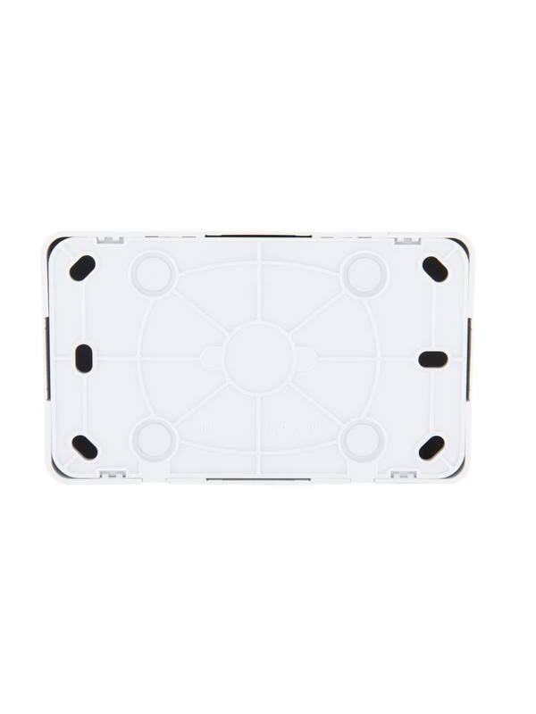 Розетка 2-м ОП Viola 16А IP20 без заземл. бел. LEZARD 751-0200-128 1