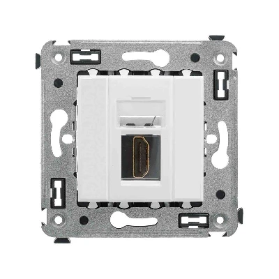 Розетка HDMI 1-м СП Avanti "Белое облако" тип А-А DKC 4400253