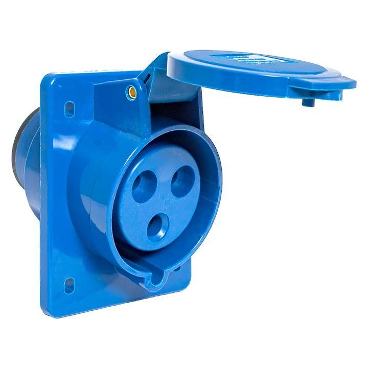 Розетка скрыт. уст. 32А 220В 2P+E IP44 (423) EKF ps-423-32-220 5