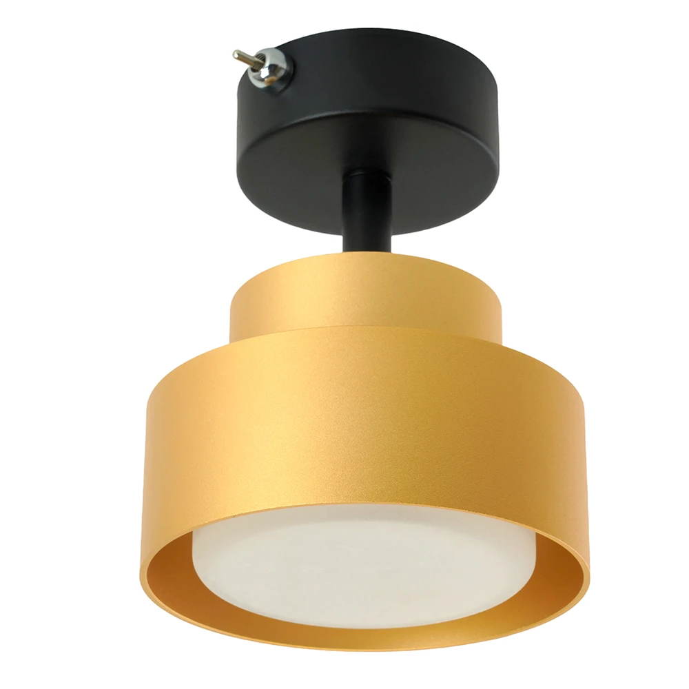 Светильник настенный HL3670 AURA 12W, 230V, GX53, золото 48414 1