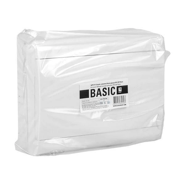 Щит ЩРН-П-12 IP41 бел. дверца (пром. упак.) Basic EKF pb-n-12w-bas 1