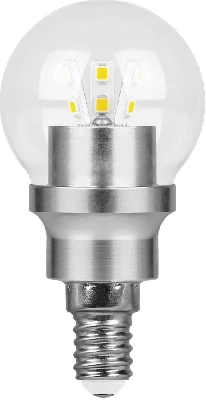 Лампа светодиодная Feron LB-40 Шарик E14 4,5W 4000K 25421