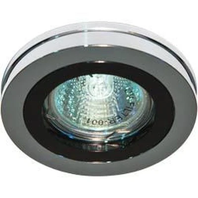 Светильник потолочный, MR16 G5.3 черный, хром, DL212 18763